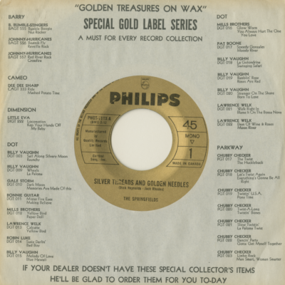 Silver Threads And Golden Needles / Dear Hearts And Gentle People (1964)