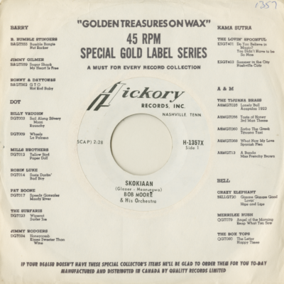 Skokiaan / Only The Lonely (1965)