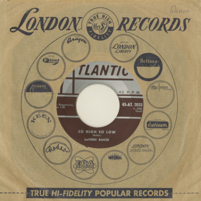 So High So Low / If You Love Me (1959)