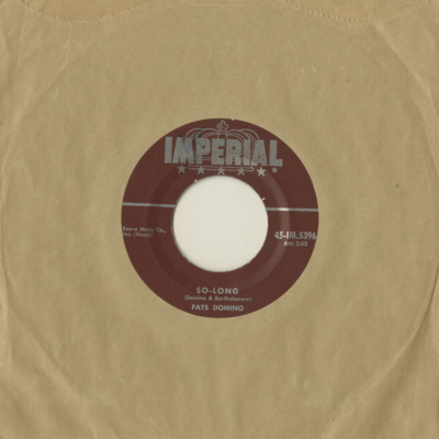 So Long / When My Dreamboat Comes Home (1956)