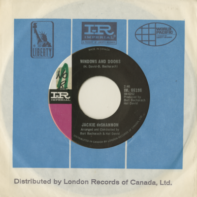 So Long Johnny / Windows And Doors (1966)