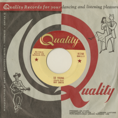 So Young / Right Behind You Baby (1958)