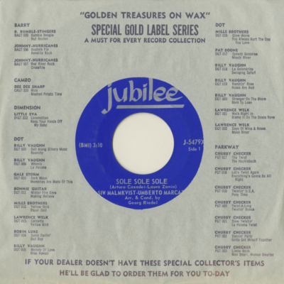 Sole Sole Sole / Sabato Sera (1964)