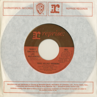 Some Velvet Morning / Oh Lonesome Me (1967)