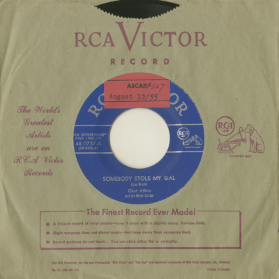 Somebody Stole My Gal / Shine On Harvest Moon (1955)