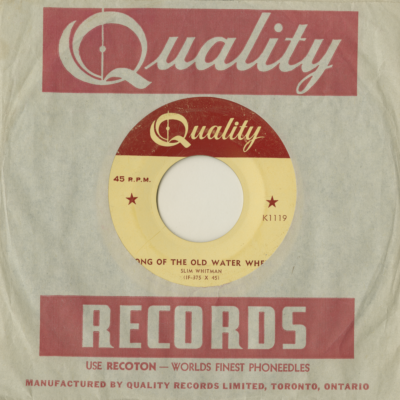 Song Of The Old Waterwheel / Restless Heart (1953)