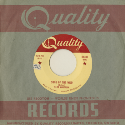 Song Of The Wild / You Have My Heart (1955)