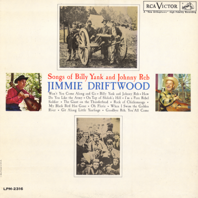 Songs Of Billy Yank And Johnny Reb