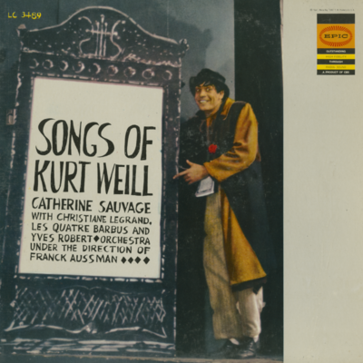 Songs Of Kurt Weill (1958)