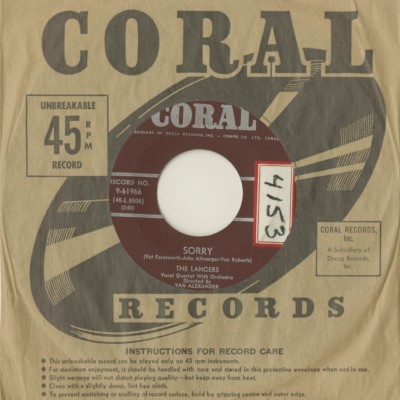 Sorry / The Sound