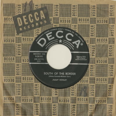 South Of The Border / The Trail Of The Lonesome Pine (1957)