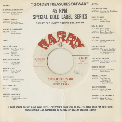 Springfield Plane / I'm Gonna Tke It All