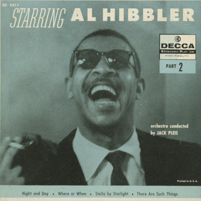 Starring Al Hibbler Part 2 (1956)
