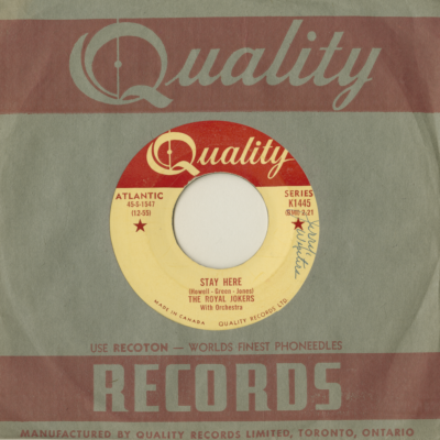 Stay Here / You Tickle Me Baby (1955)