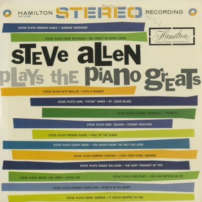 Steve Allen Plays The Piano Greats (1964)