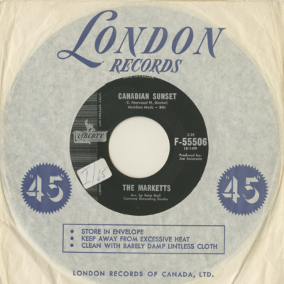 Stompin' Room Only / Canadian Sunset (1962)