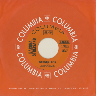 Stoney End / I'll Be Home