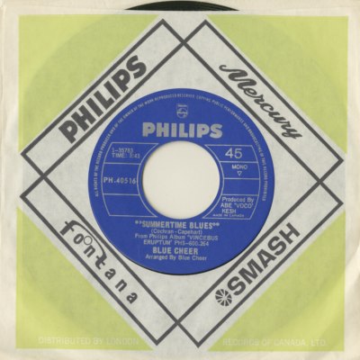 Summertime Blues / Out Of Focus (1968)