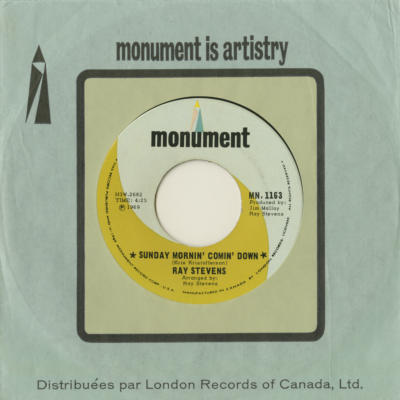 Sunday Morning Comin' Down / The Minority