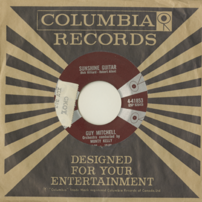 Sunshine Guitar / Ridin' Around In The Rain (1960)