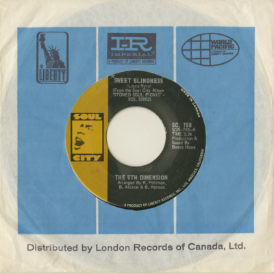Sweet Blindness / Bobbie's Blues (1968)