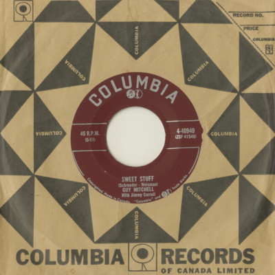 Sweet Stuff / In The Middle Of A Dark Dark Night (1957)
