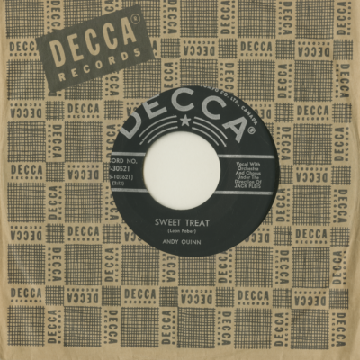 Sweet Treat / It's Easy To See (1957)