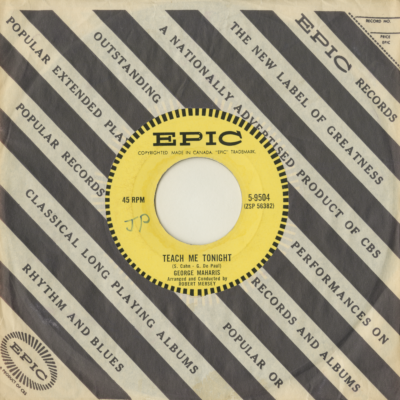 Teach Me Tonight / After The Lights Go Down Low (1962)
