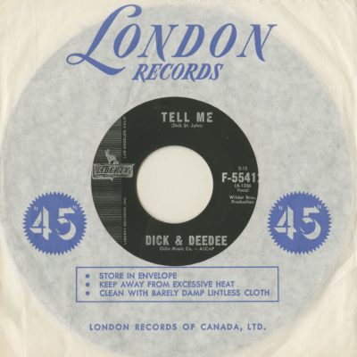 Tell Me / Will You Always Love Me (1962)