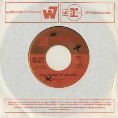 Tell Someone You Love Them / General Outline (1968)