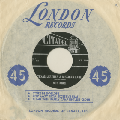 Texas Leather And Mexican Lace / Girl With The Sad Lonely Look (1965)