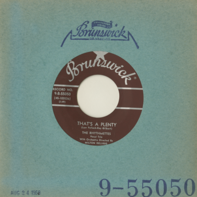 That's A Plenty / Till My Baby Comes Home (1958)