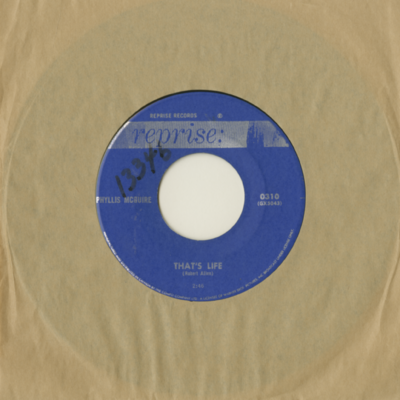 That's Life / I Don't Want To Walk Without You (1964)