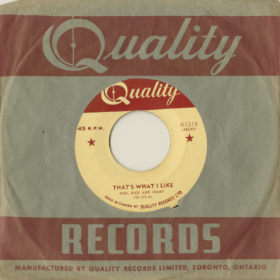 That's What I Like / You Can't Eat Your Cake & Have It Too (1954)