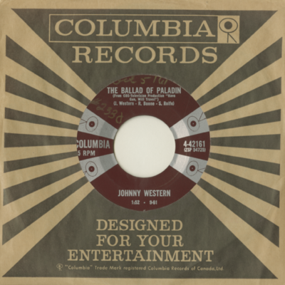 The Ballad Of Palidin / The Echo Of Your Voice (1961)