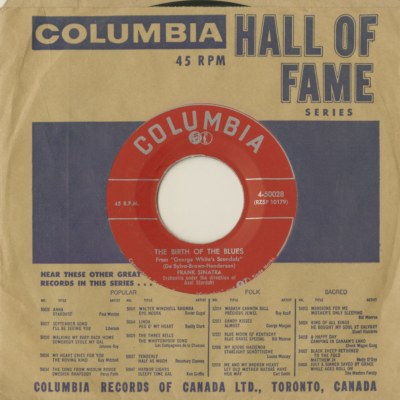 The Birth Of The Blues / I've Got A Crush On You (1954)