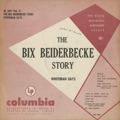 The Bix Beiderbecke Story Whiteman Days (1952)