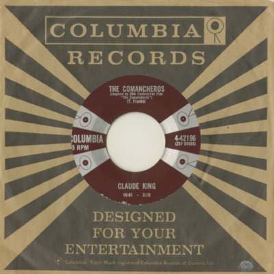 The Comancheros / I Can't get Over The Way You Got Over Me (1961)