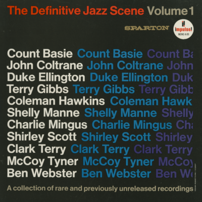 The Definitive Jazz Scene Vol 1 (1966)