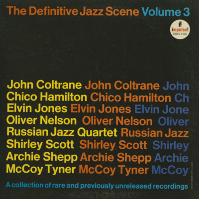 The Definitive Jazz Scene Vol 3 (1966)