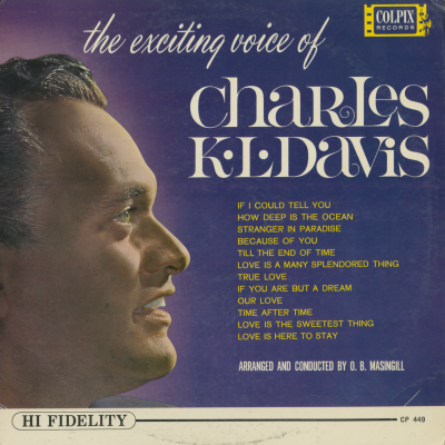 The Exciting Voice Of Charles K.L. Davis
