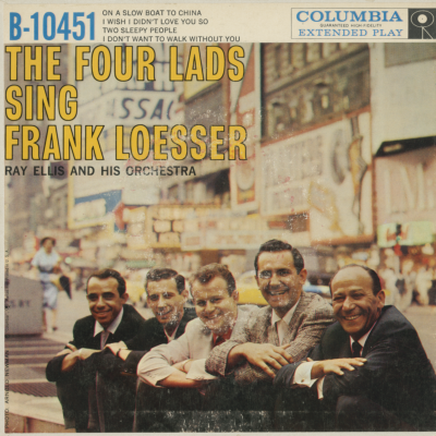 The Four Lads Sing Frank Loesser (1957)