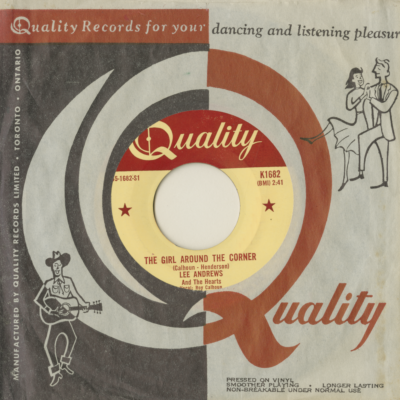 The Girl Around The Corner / Teardrops (1957)