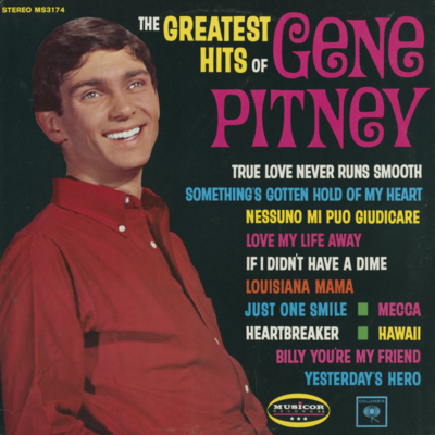 The Greatest Hits Of Gene Pitney (1969)