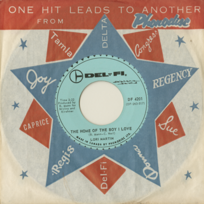 The Home Of The Boy I Love / Mine 'Til Monday (1963)