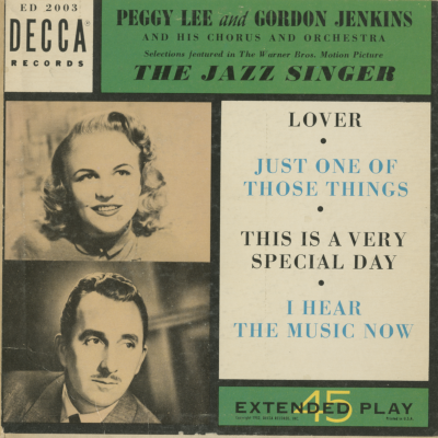 The Jazz Singer With Gordon Jenkins (1953)
