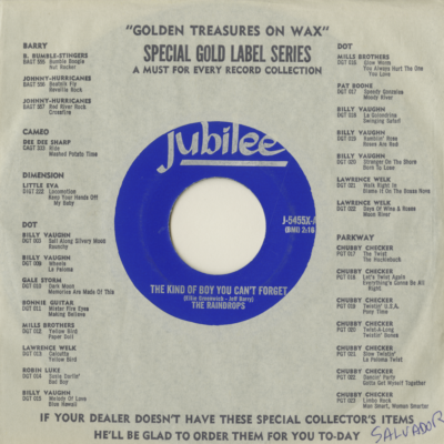 The Kind Of Boy You Can't Forget / Even Though You Can't Dance (1963)