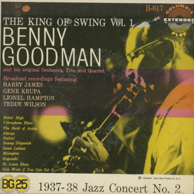 The King Of Swing Vol 1 (1956)