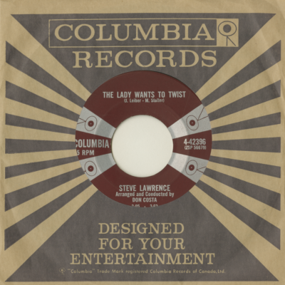 The Lady Wants To Twist / Tell Her I Said Hello (1962)
