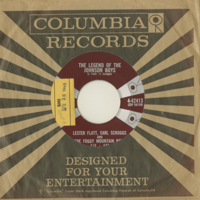 The Legend Of The Johnson Boys / Hear The Whsitle Blow A Hundred Miles (1962)